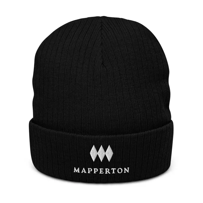 Mapperton Ribbed Knit Beanie