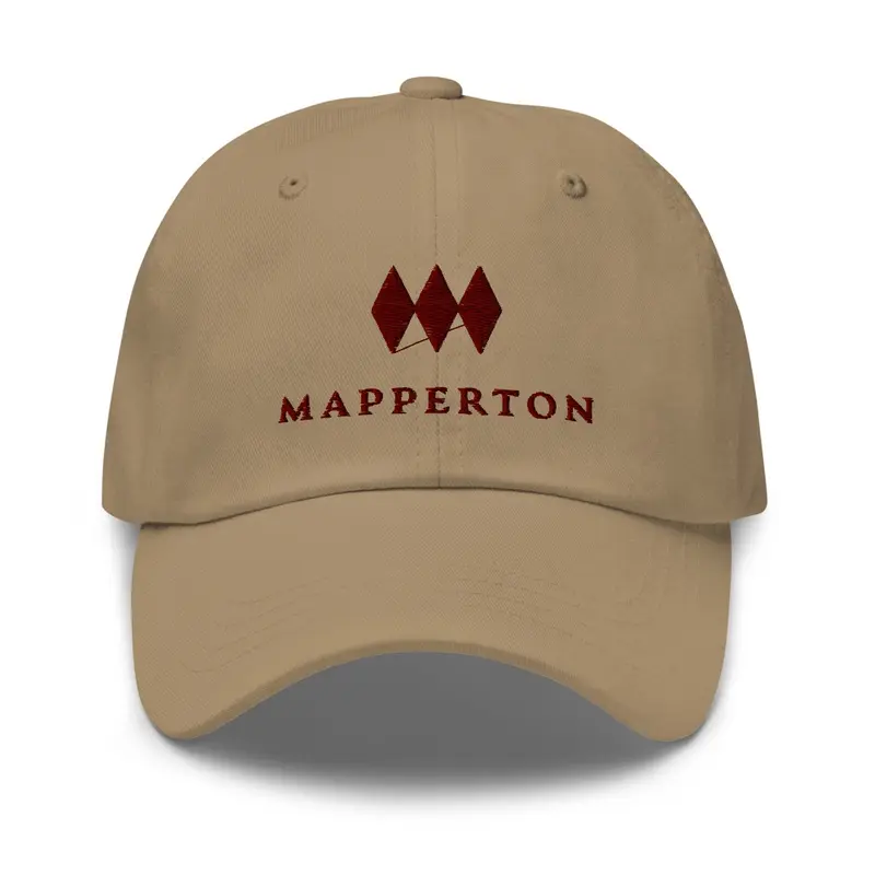 Mapperton Embroidered Baseball Cap